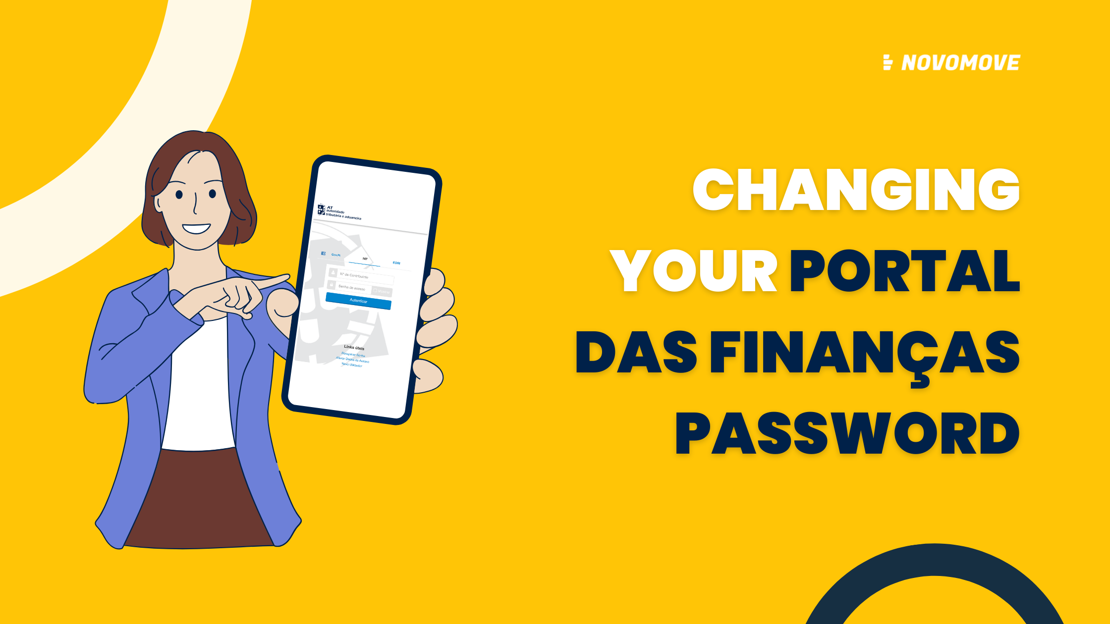 changing your portal das financas password